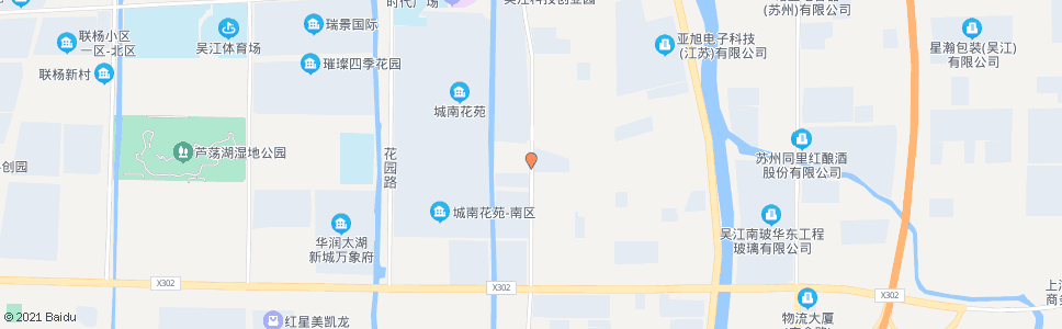 苏州长安路芦荡路北_公交站地图_苏州公交_妙搜公交查询2025