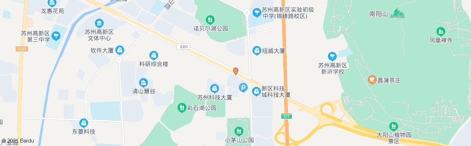 苏州青山大桥西_公交站地图_苏州公交_妙搜公交查询2025