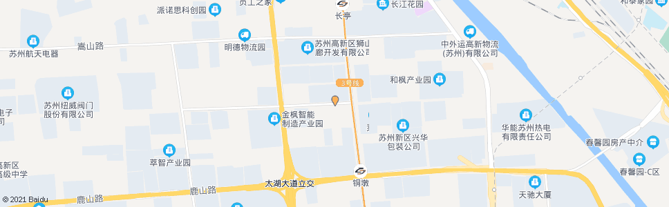 苏州泰山路珠江路西_公交站地图_苏州公交_妙搜公交查询2024