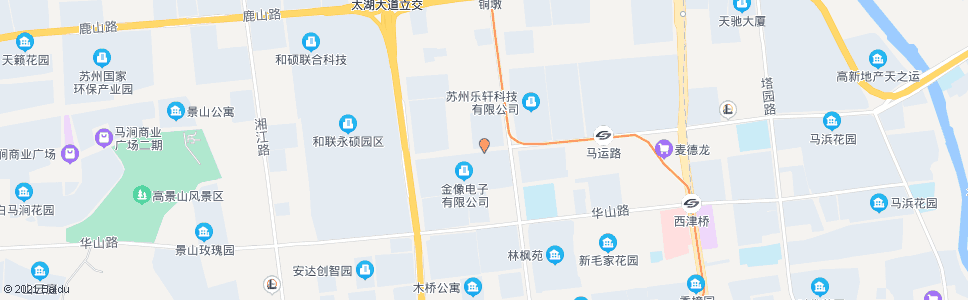 苏州马运路珠江路西_公交站地图_苏州公交_妙搜公交查询2025