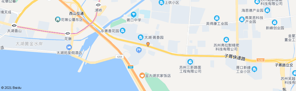 苏州子胥路胥进路_公交站地图_苏州公交_妙搜公交查询2024