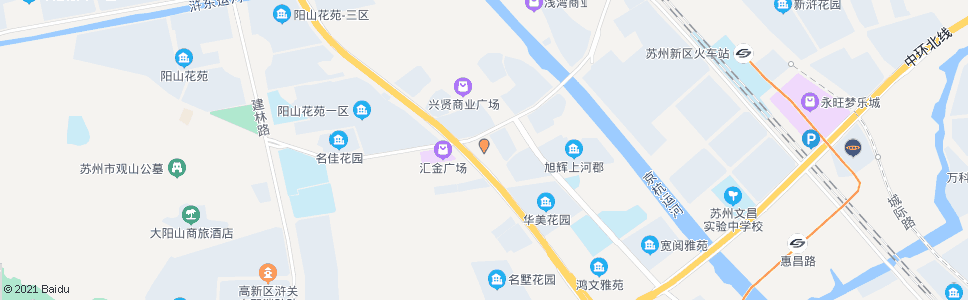 苏州鸿运家园_公交站地图_苏州公交_妙搜公交查询2024