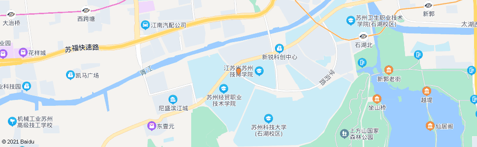 苏州学府路科慧路北_公交站地图_苏州公交_妙搜公交查询2024