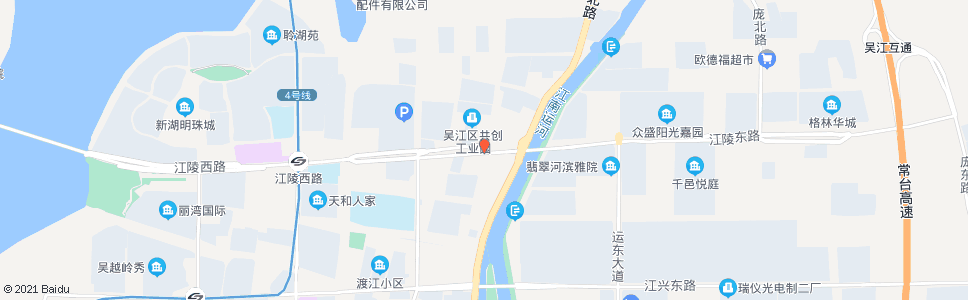 苏州九龙路江陵西路路口_公交站地图_苏州公交_妙搜公交查询2025