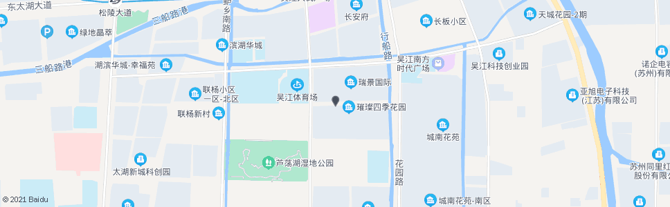 苏州庞杨路中山南路东_公交站地图_苏州公交_妙搜公交查询2024