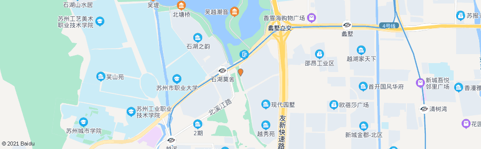 苏州水岸清华_公交站地图_苏州公交_妙搜公交查询2025