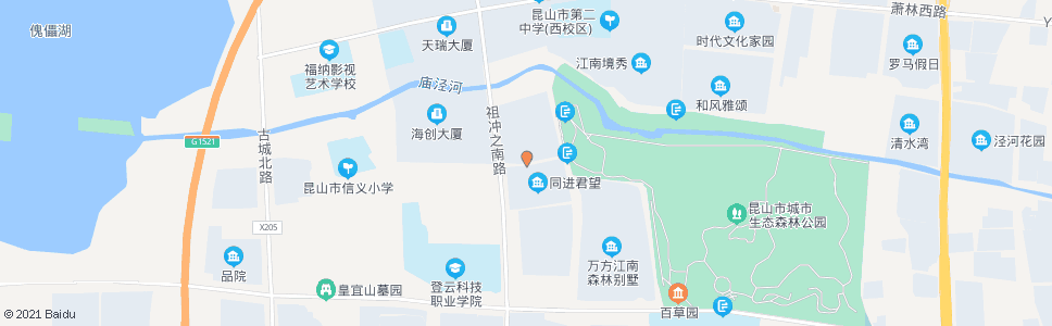 苏州清风华院_公交站地图_苏州公交_妙搜公交查询2025