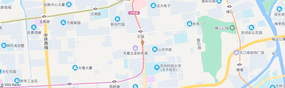 苏州长江路(碧桂园)_公交站地图_苏州公交_妙搜公交查询2024