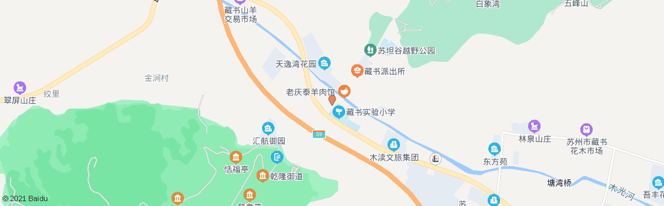 苏州藏书实验小学西_公交站地图_苏州公交_妙搜公交查询2025