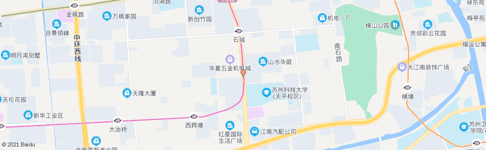 苏州枫江路长江路西_公交站地图_苏州公交_妙搜公交查询2025