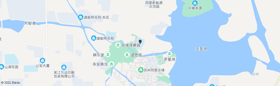 苏州同里中心小学_公交站地图_苏州公交_妙搜公交查询2024