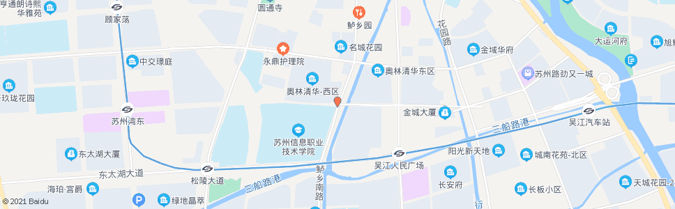 苏州开平路鲈乡南路口_公交站地图_苏州公交_妙搜公交查询2024