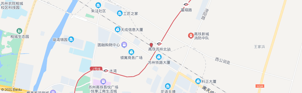 苏州安杨路华侨路北_公交站地图_苏州公交_妙搜公交查询2024