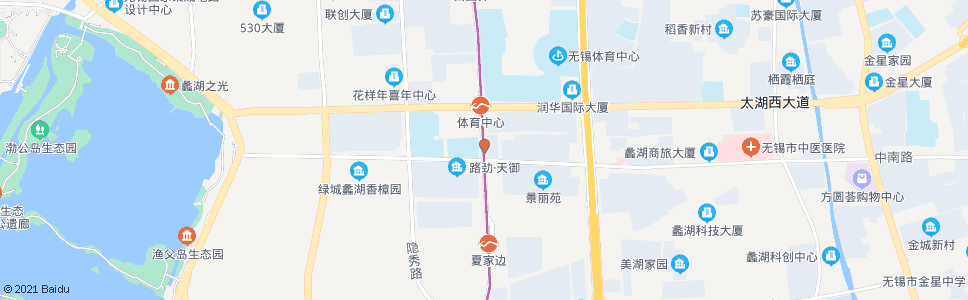 无锡中南西路(蠡溪路)_公交站地图_无锡公交_妙搜公交查询2024