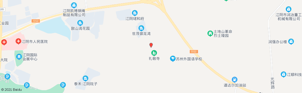 无锡礼敬寺_公交站地图_无锡公交_妙搜公交查询2025