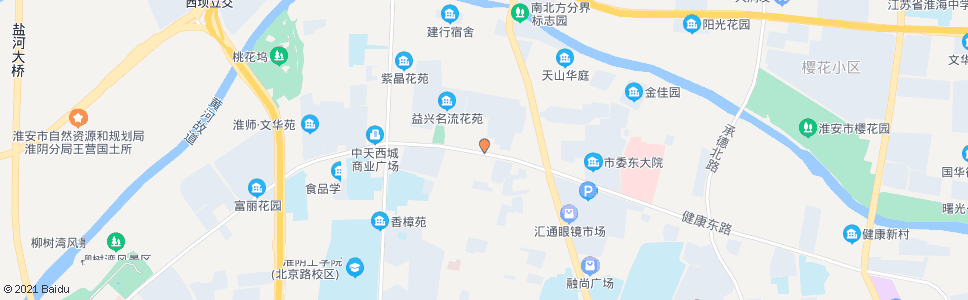 盐城实验小学(北实小)_公交站地图_盐城公交_妙搜公交查询2025