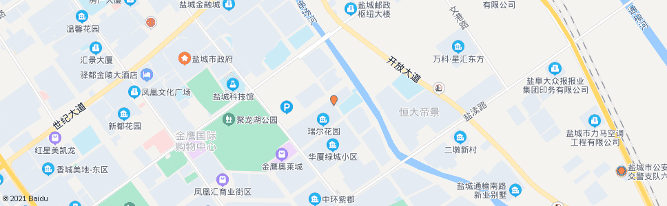 盐城聚亨路小学_公交站地图_盐城公交_妙搜公交查询2024