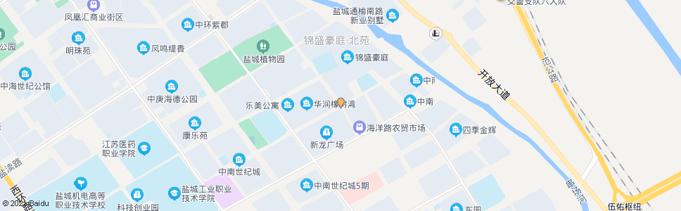 盐城纬十路戴庄路口_公交站地图_盐城公交_妙搜公交查询2025