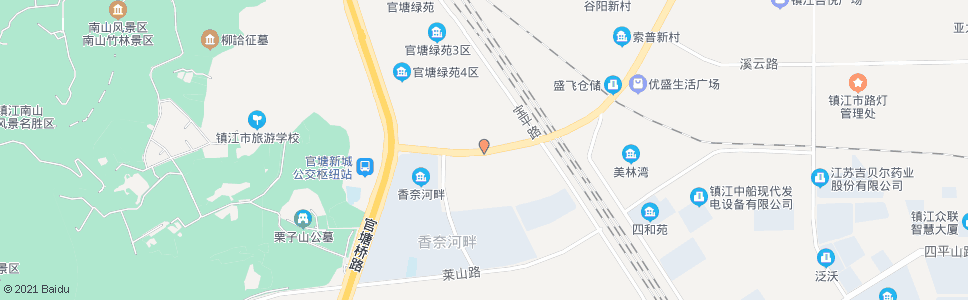 镇江谷阳路宗泽路_公交站地图_镇江公交_妙搜公交查询2024