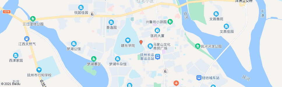 抚州东华理工大学_公交站地图_抚州公交_妙搜公交查询2024