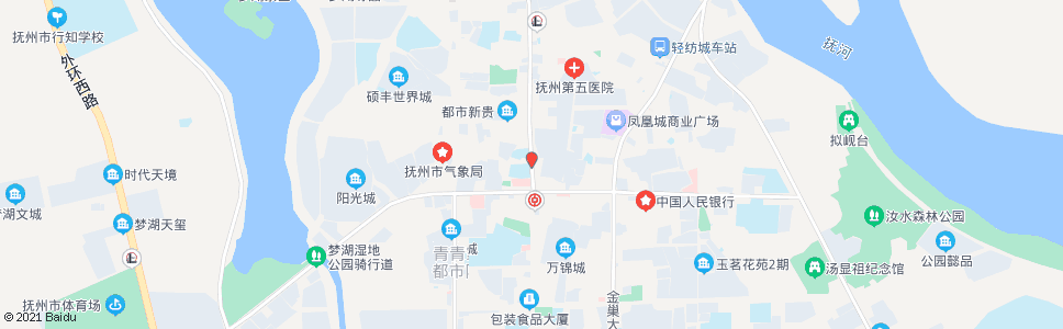 抚州临川九小_公交站地图_抚州公交_妙搜公交查询2024