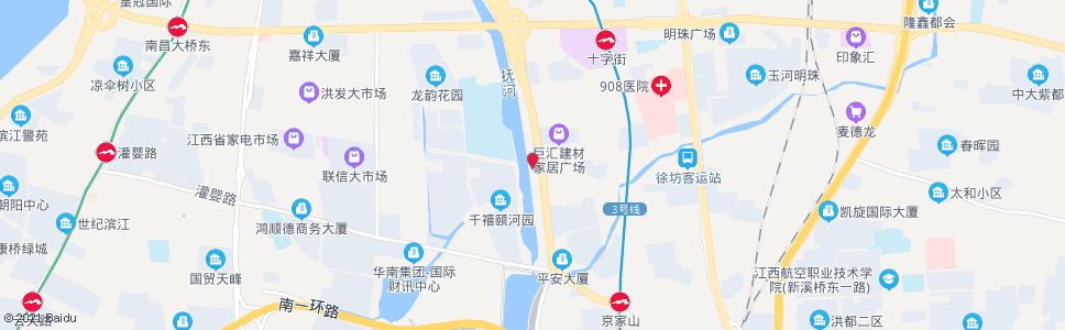 南昌建设西路口_公交站地图_南昌公交_妙搜公交查询2025