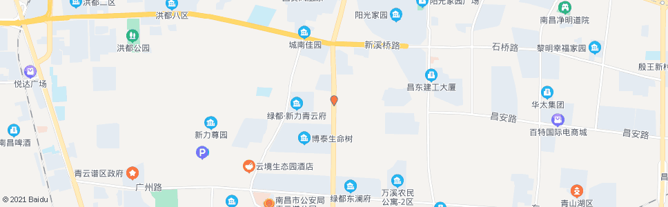 南昌城喻村_公交站地图_南昌公交_妙搜公交查询2025