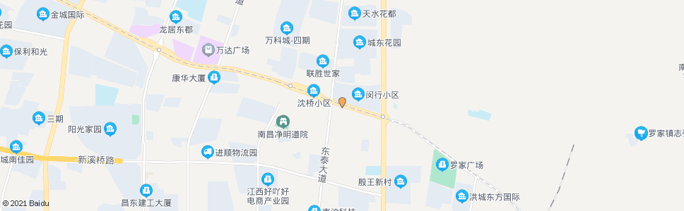 南昌闵村_公交站地图_南昌公交_妙搜公交查询2025