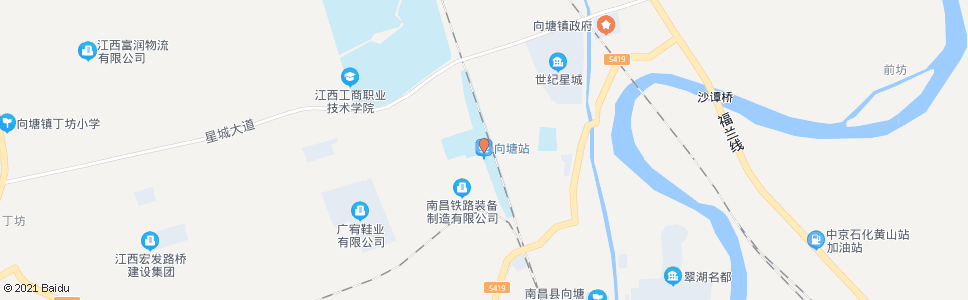 南昌向塘街_公交站地图_南昌公交_妙搜公交查询2025