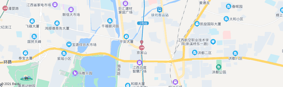 南昌京山北路口_公交站地图_南昌公交_妙搜公交查询2025