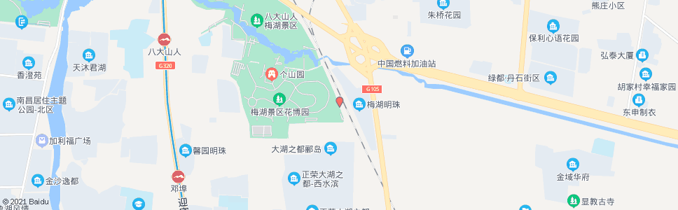 南昌青云谱南路南口_公交站地图_南昌公交_妙搜公交查询2025