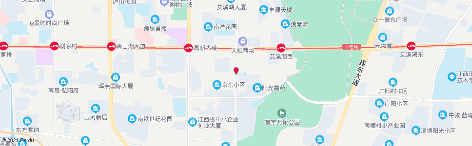 南昌桃湖村_公交站地图_南昌公交_妙搜公交查询2025