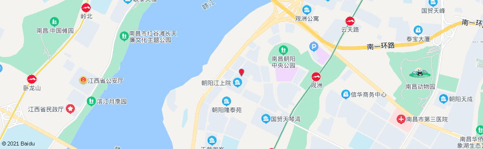 南昌观洲街西口_公交站地图_南昌公交_妙搜公交查询2024