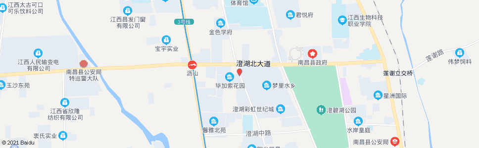 南昌莲西路_公交站地图_南昌公交_妙搜公交查询2025