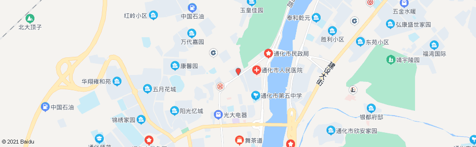 通化建华实业公司_公交站地图_通化公交_妙搜公交查询2025