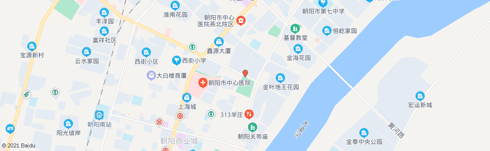 朝阳古城香园_公交站地图_朝阳公交_妙搜公交查询2024