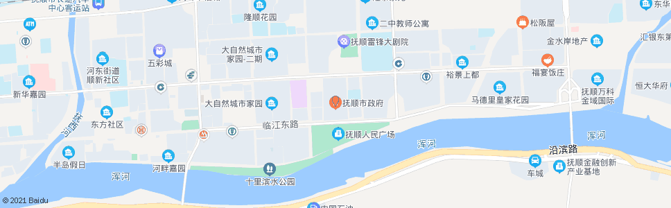 抚顺市政府_公交站地图_抚顺公交_妙搜公交查询2024