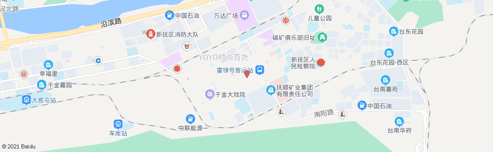 抚顺西七路_公交站地图_抚顺公交_妙搜公交查询2024