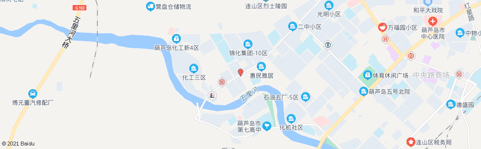 葫芦岛跃进楼_公交站地图_葫芦岛公交_妙搜公交查询2024