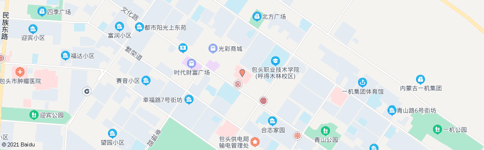 包头包头眼科医院(四医院)_公交站地图_包头公交_妙搜公交查询2024