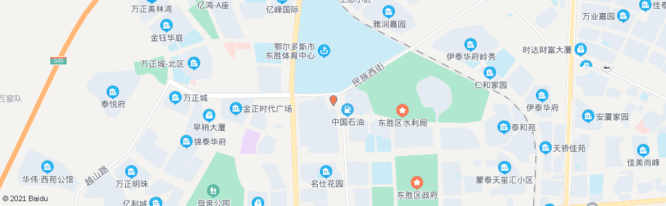 鄂尔多斯巴音街道办事处_公交站地图_鄂尔多斯公交_妙搜公交查询2024