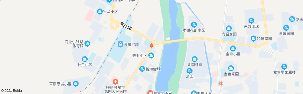 呼伦贝尔头道街小学_公交站地图_呼伦贝尔公交_妙搜公交查询2024