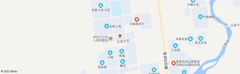 呼伦贝尔市公安局_公交站地图_呼伦贝尔公交_妙搜公交查询2024