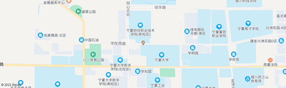 银川宁夏财经技术学院_公交站地图_银川公交_妙搜公交查询2024