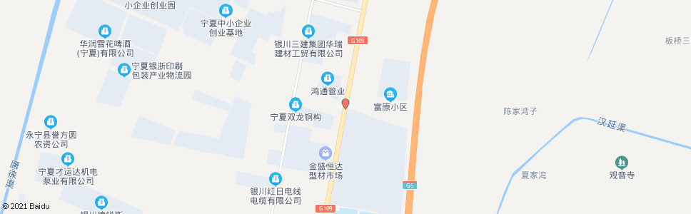 银川北方国际建材城北_公交站地图_银川公交_妙搜公交查询2024