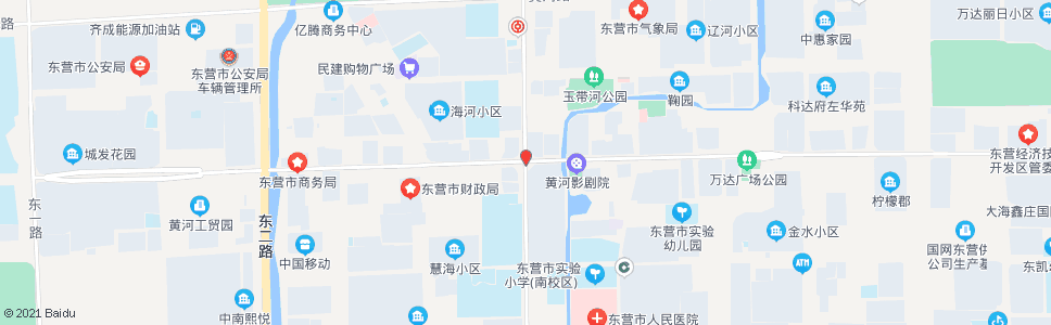 东营府前街路口_公交站地图_东营公交_妙搜公交查询2024