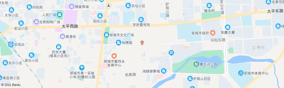 济宁大胡小学_公交站地图_济宁公交_妙搜公交查询2024