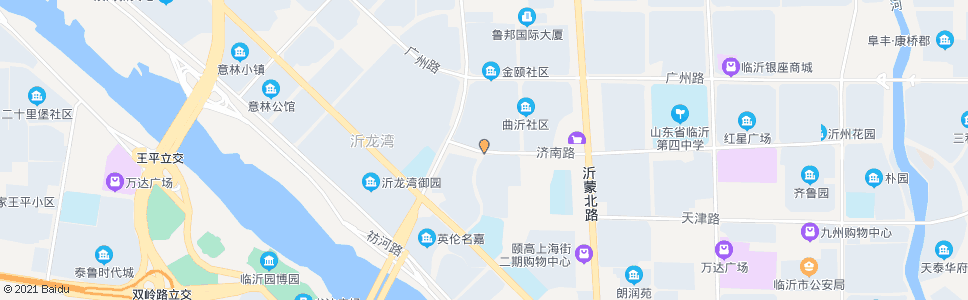 临沂西曲沂社区_公交站地图_临沂公交_妙搜公交查询2024