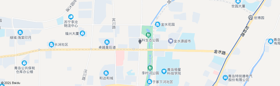 青岛万科生态城_公交站地图_青岛公交_妙搜公交查询2025