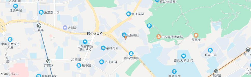 青岛隆德路_公交站地图_青岛公交_妙搜公交查询2024